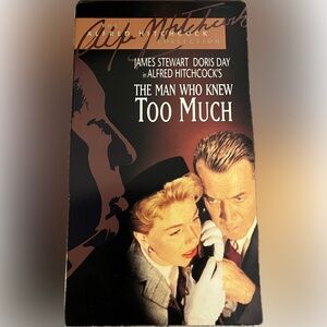 the man who knew too much alfred hitchcock - VHS